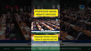 Professor rebate e Nikolas Ferreira desse a marreta nos cabras shorts [upl. by Ailimat]