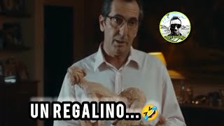 Un regalino 🤣 Lagenzia dei bugiardi  Massimo Ghini e Gianpaolo Morelli [upl. by Qulllon]