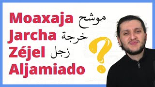 ¿Qué significa moaxaja  ¿Qué significa jarcha  ¿Qué significa zéjel  ¿Qué significa aljamiado [upl. by Thunell54]