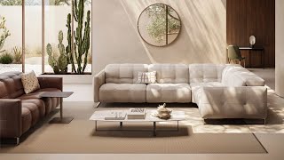 Natuzzi Italia Philo Sectional Sofa designed by Natuzzi Design Center [upl. by Fahland951]