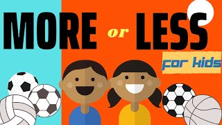 HOW TO TEACH KIDS THE DIFFERENCE OF MORE VS LESS  EARLY LEARNING  toddler homeschool [upl. by Onitnas]