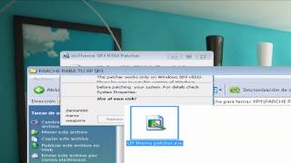 Como descargar parche para temas windows XP full 2012 100 [upl. by Daeriam]