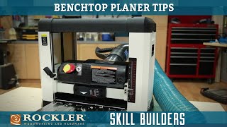 Get the Most From Your Thickness Planer  Rockler Skill Builder [upl. by Osber402]