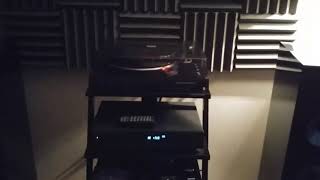 Listening to some Vinyl on my Marantz Turntable Bryston 4B Amplifier [upl. by Loriner1]