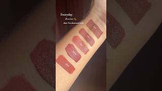 Every day brown lipstickbrown lipstick ke shade💄❤️foryou makeup lipstick [upl. by Gainor]