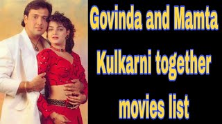 Govinda and Mamta Kulkarni together movies list Govinda Mamta Kulkarni movies bollywood govinda [upl. by Santa]