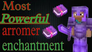 most powerful armor enchantments in minecraft [upl. by Oiligriv520]