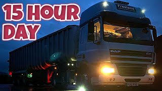 A REAL Day In The Life Of A HGV Tramper [upl. by Eneleahs]