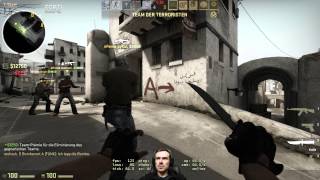 CSGO Gameplay Deutsch  Wettkampf auf Dust2 zu 5 im Skype [upl. by Hannad686]