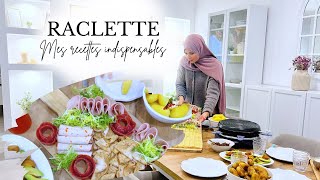 SOIREE RACLETTE  Mes Recettes indispensables 🧀 [upl. by Gwenore]