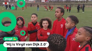 Kinderen in Rotterdam juichen voor Kaapverdië in Afrika Cup [upl. by Ainehta]