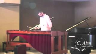 Uma Para Ela solo marimba by Matt Moore [upl. by Nedah]