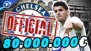 Chelsea pulvérise son record de transfert pour Morata  Revue de presse [upl. by Cerracchio44]