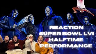 SUPER BOWL LVI HALFTIME SHOW REACTION [upl. by Trebeh]