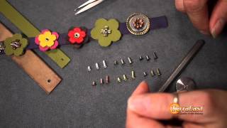 How to Set Eyelets for Jewelry Making [upl. by Aneg]