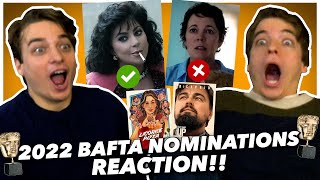 2022 BAFTA Nominations REACTION [upl. by Klinges737]