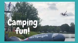 This is what 5star camping looks like in the Netherlands  Recreation TerSpegelt [upl. by Ruella67]