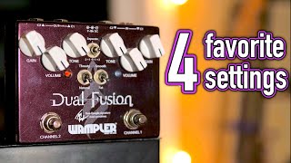 How I Use the Wampler Dual Fusion  double overdrive [upl. by Abra363]