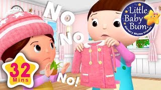 No No No New Clothes  Plus Lots More Nursery Rhymes  32 Minutes Compilation from LittleBabyBum [upl. by Diad]