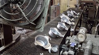 Unusual Aluminum Casting Pot Factory Mass Production Process [upl. by Yelyk442]