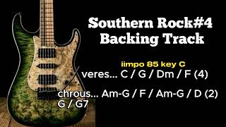 Southern Rock 4 Backing Track iimpo 85 key C [upl. by Cristine5]