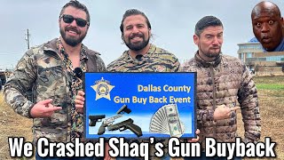 We Get Kicked Out of Shaq’s Gun Buyback [upl. by Esma461]