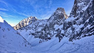 Abenteuer Westliche Karwendelspitze Winterbesteigung via Dammkar [upl. by Madlen]