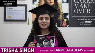 Students Experience LakmeAcademyDelhi Dwarka MakeupCourse [upl. by Eseret]