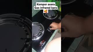 NYALA pertamaAxara kompor gas Infrared barairit shorts mukbang kompor3tungku [upl. by Krenek407]