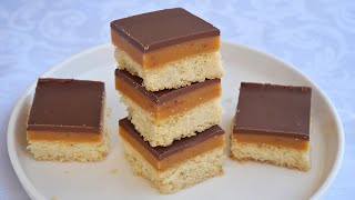 🔥 BISCUIT VIRAL DES RESEAUX SHORTBREAD MILLIONNAIRE TWIX MAISON [upl. by Eillim]