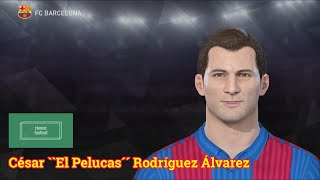 César El Pelucas´´ Rodríguez Álvarez  PES Clasico Face Bodyamp Stats [upl. by Pfeifer]