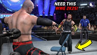 WWE 2K25 iNSANE Moves that the game needs to ADD [upl. by Jarrod886]