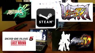 GPD WIN 2 STEAM amp PC Fighting Games Option Mods and Tweaking [upl. by Song]