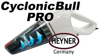 HEYNER CyclonicBull PRO — автопылесос — видео обзор 130comua [upl. by Newel111]