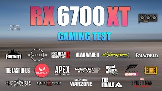 RX 6700 XT  Test in 20 Games in 2024  RX 6700XT Gaming [upl. by Erminia]