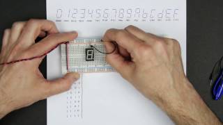 Designing a 7segment hex decoder [upl. by Bale]