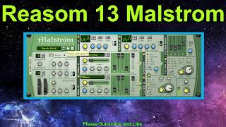 Reason 13 Malstrom  Factory Sound  Reason Rack VST [upl. by Aliuqaj]