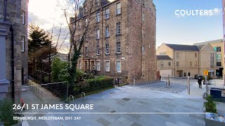 SCENEINVIDEO 26 Flat 1 St James Square Edinburgh Midlothian EH1 3AY [upl. by Lekzehcey]