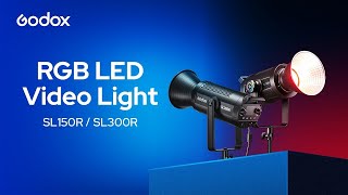 RGB LED Video Lights  Godox SL150R amp SL300R  Operation Tutorial [upl. by Ozne]