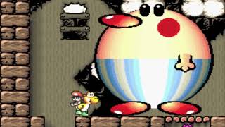 Yoshi’s Island Super Mario Advance 3  All Boss Battles no damage [upl. by Nataniel]