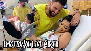 EMOTIONAL LIVE BIRTH  WELCOME BABY CAMILA NATALIA [upl. by Zosi]