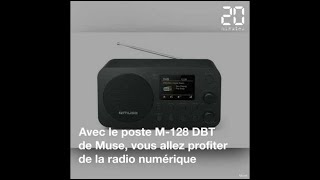 La radio numérique M128 DBT de Muse jouetelle un bon son [upl. by Charo]