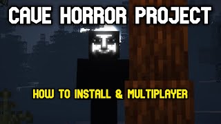 How to  Install and Play Minecraft CAVE HORROR  Multiplayer [upl. by Pierre]