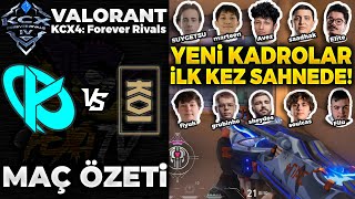 BOMBA KADROLAR Karmine Corp vs KOI MAÇ ÖZETİ  VALORANT KCX4 [upl. by Rao]