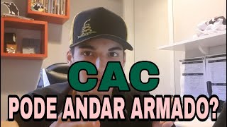 CAC PODE ANDAR ARMADO  Tiro Esportivo Brasil [upl. by Susumu]