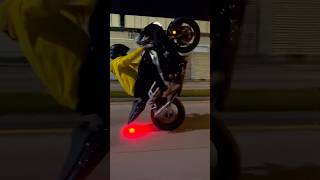 Bone stock 03 KAWASAKI ZX636 wheelie [upl. by Hteik]