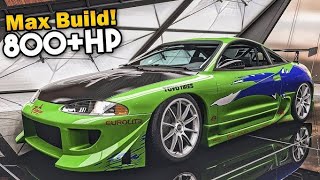 REBUILD MITSUBISHI ECLIPSE GST 660HP FORZA HORIZON 5 [upl. by Airtemed]