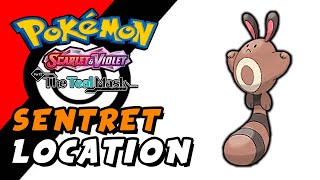 Pokemon Scarlet amp Violet The Teal Mask DLC  Sentret Location [upl. by Ahsata]