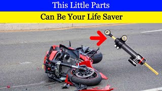 This How Steering damper Save You amp Your Bike From Brutal Accident   You Should Need One [upl. by Garihc]