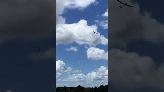 Orbiting RC glider shorts shorttrending fpv flight rc rcplane [upl. by Hadias]